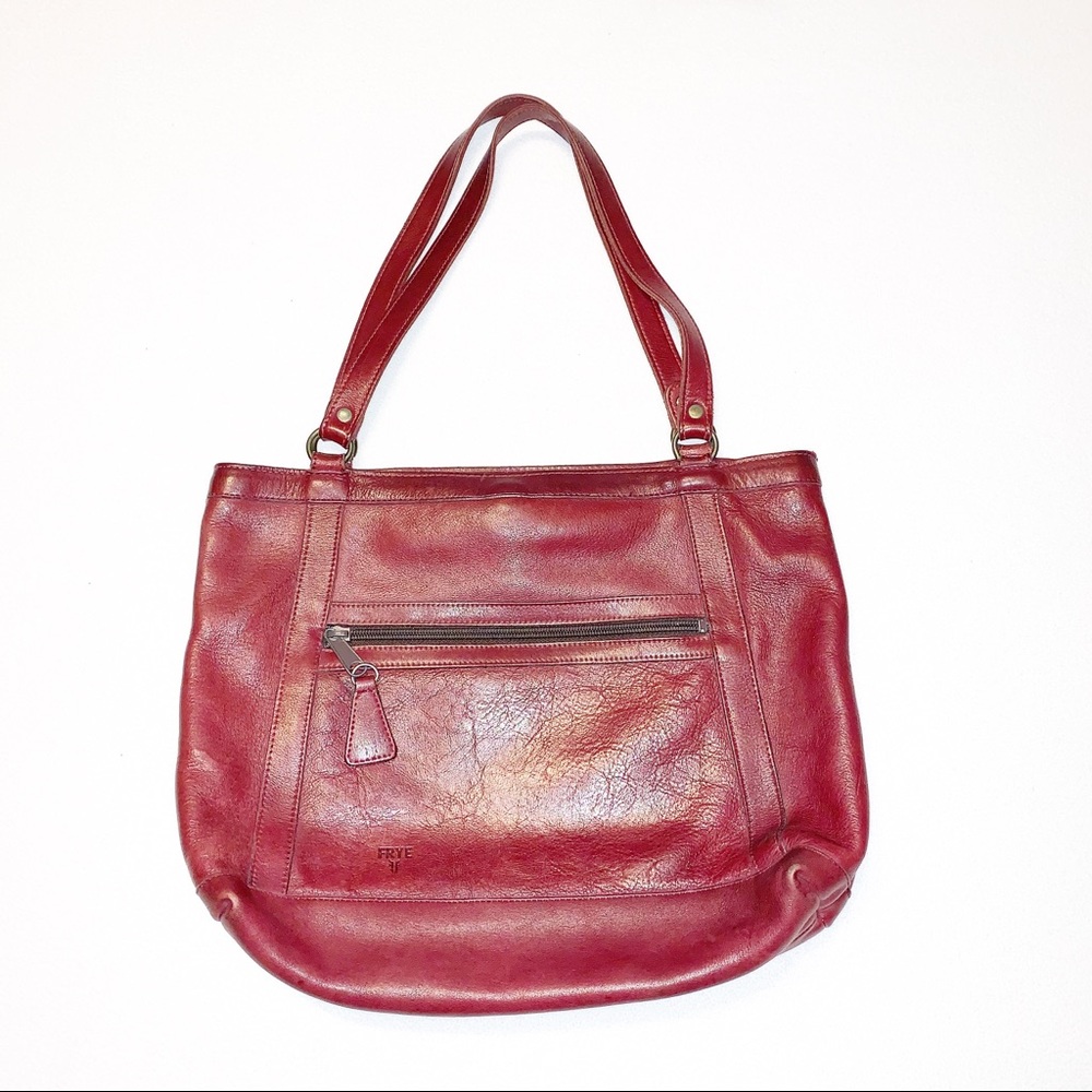 Frye Burgundy Leather Purse